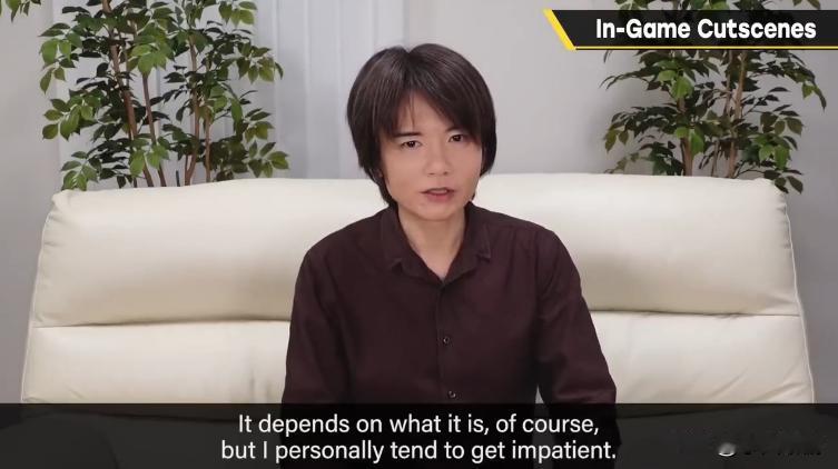 【樱井政博：游戏过场CG应允许玩家跳过，它没啥奖励属性了】
知名游戏制作人樱井政