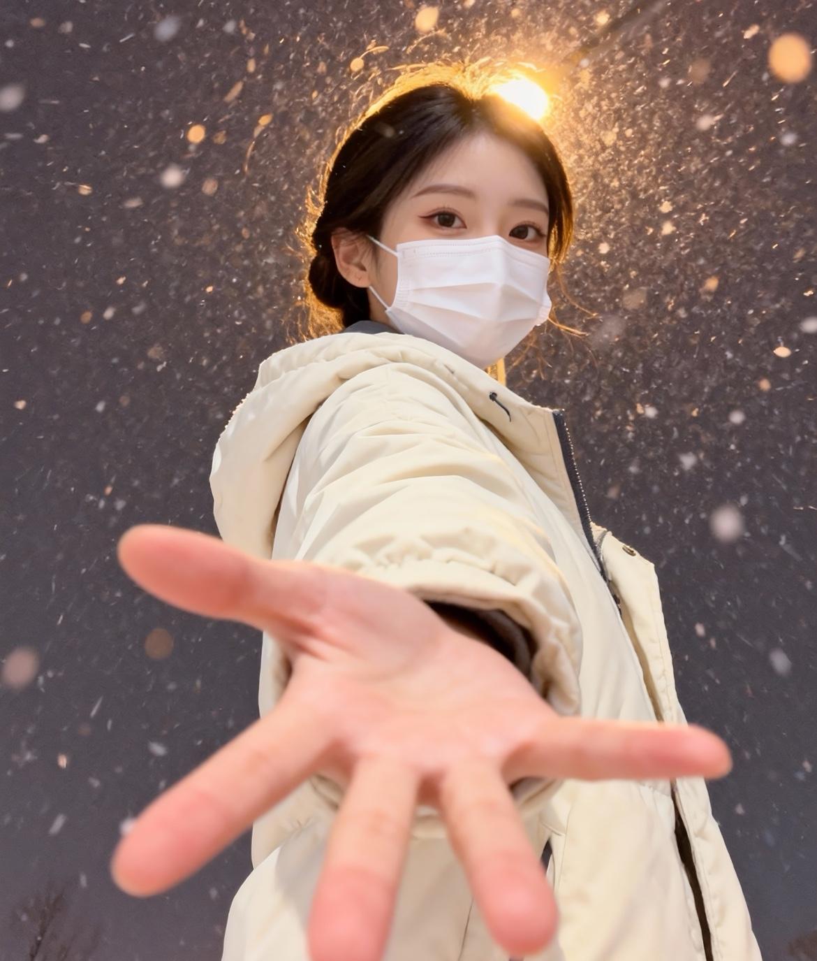 听说，我的城市马上也要迎来雨雪天气了！好期待，期待2025年的最后一场雪…