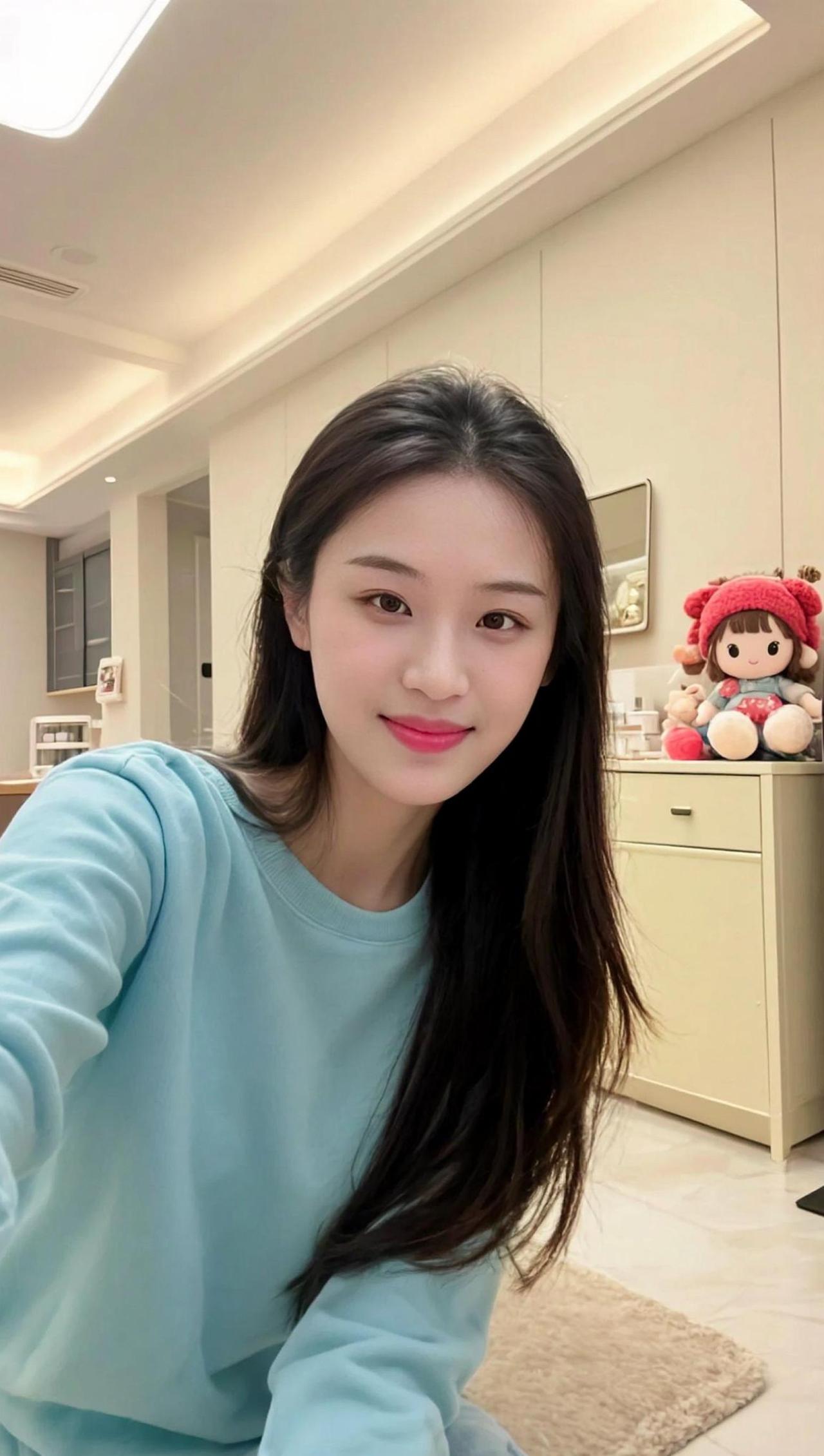 在温暖的灯光下，柔软的毛绒玩具陪伴着宁静的夜晚。生活的美好，往往藏在这些不经意的