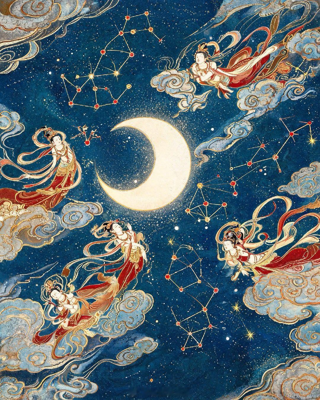 🌙深夜星空｜今夜月入天秤，让心归位2026年08月15日 周六 · 农历七月初