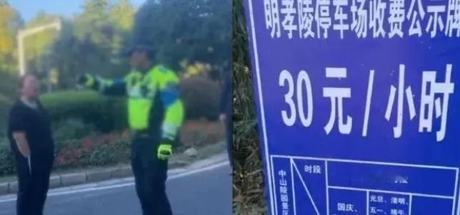 天价停车费！女子去南京明孝陵玩，停车7小时却被收费217.5元！她直呼游客被景点