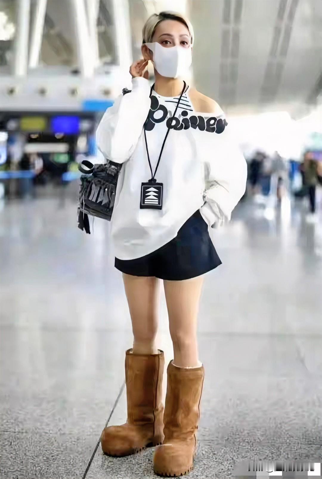 明星冬天也要穿的特别的亮眼！在人群中与众不同