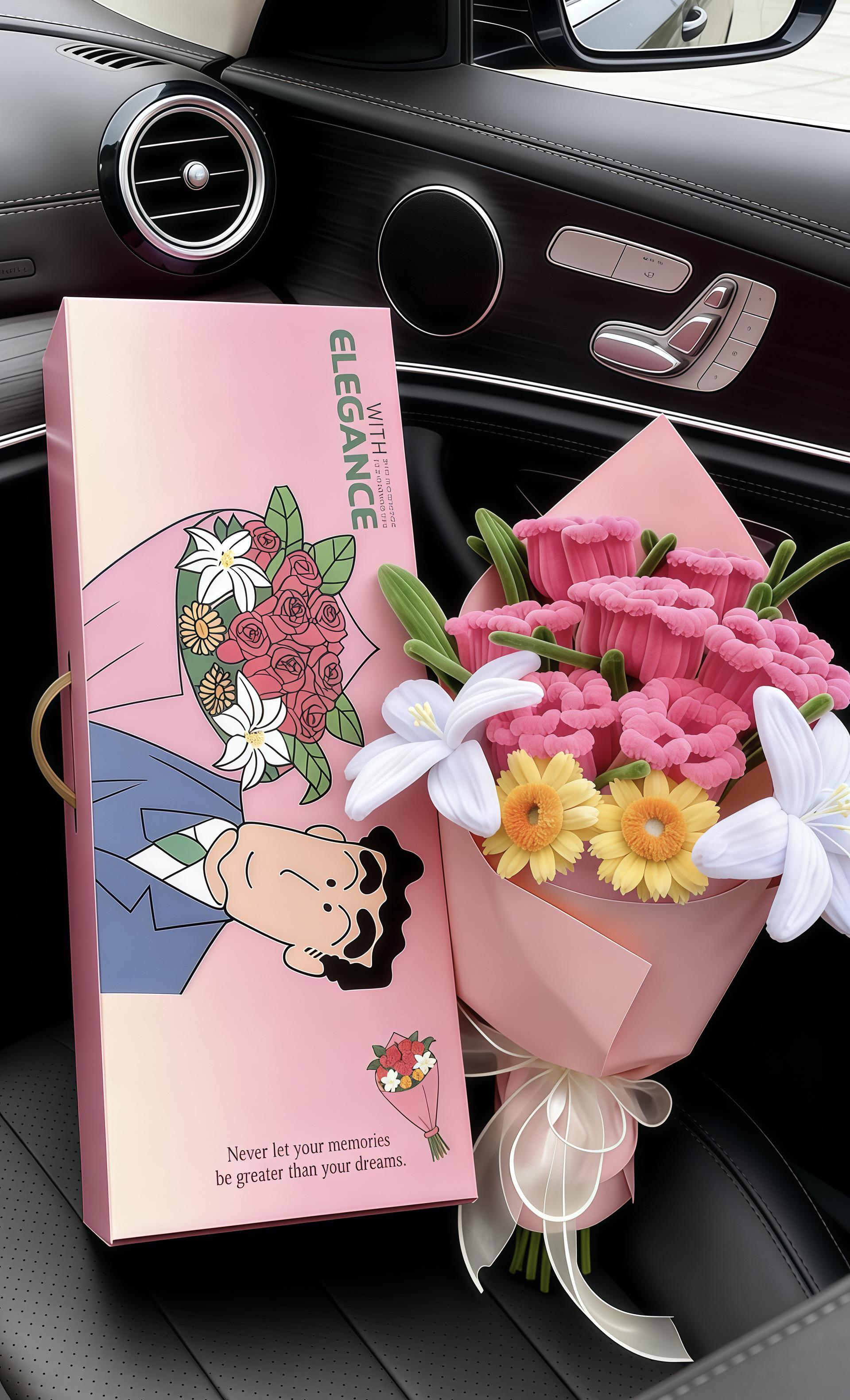 送女生花束生日礼物  花束  情人节礼物 生日礼物