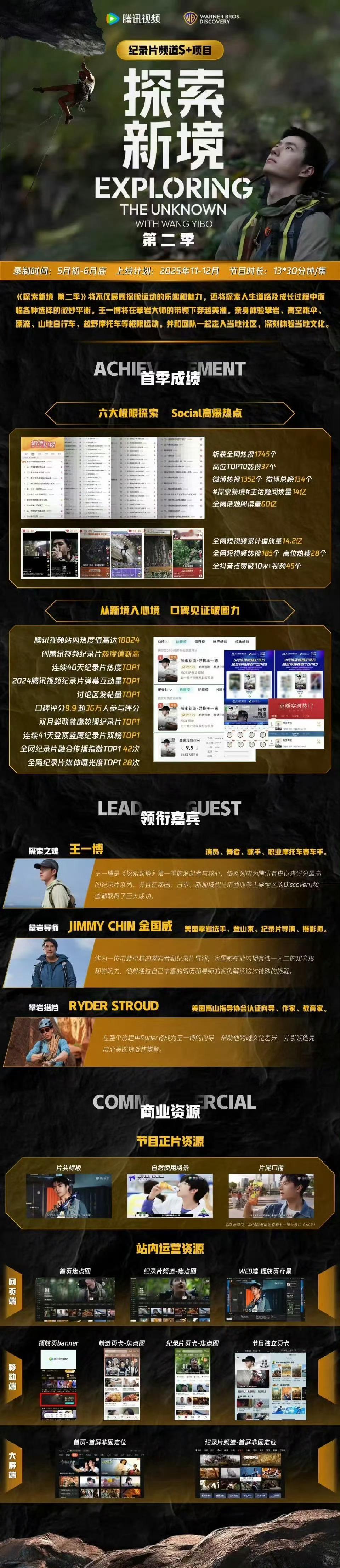 探索新境第二季海报王一博穿越美洲王一博穿越美洲，期待耶啵，[爱慕][爱慕] ​​