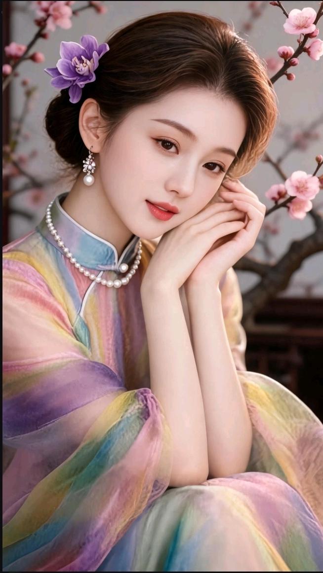 前世修得今生缘
与君相伴梦也甜
携手同心红尘路
～～～？

上联：共赏千秋月；