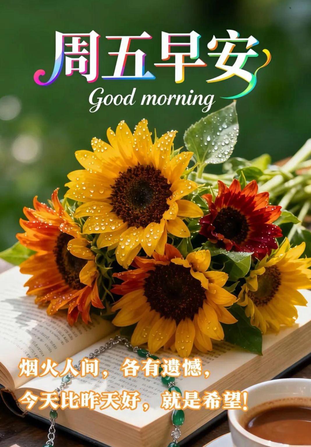 🌅晨光破晓，清风拂面。过往烦恼皆为序章，所有遗憾终将过往，愿在崭新的时光里卸下