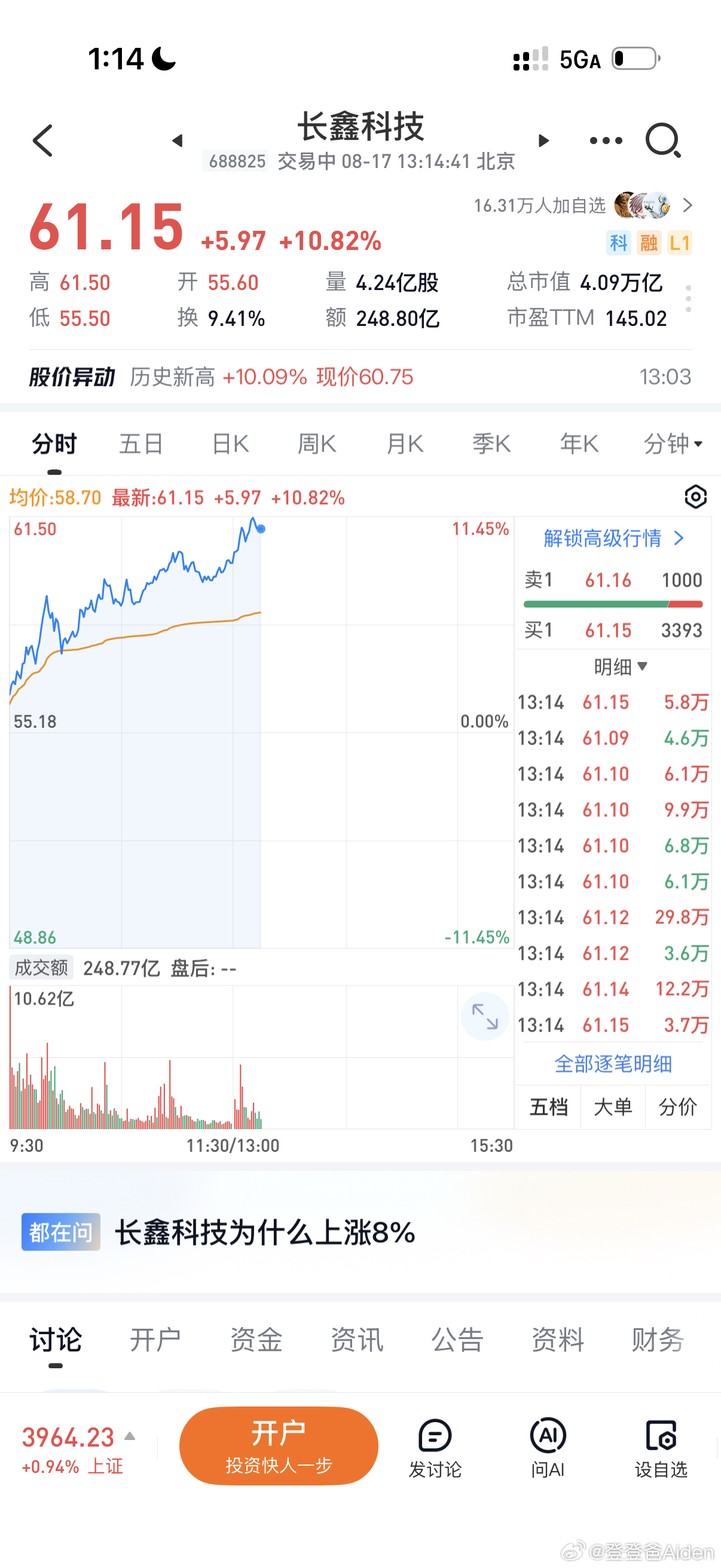科技核心就那么几个 长鑫 美光 澜起 长飞 