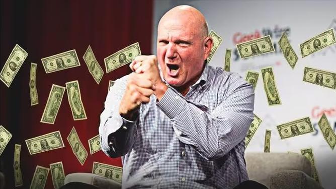 三千万罚金对鲍尔默来说不过是九牛一毛！这位微软前CEO仅靠股票股息，单季度就能入
