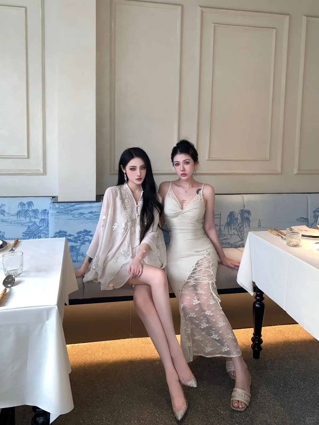 美女会面🧚‍♀️