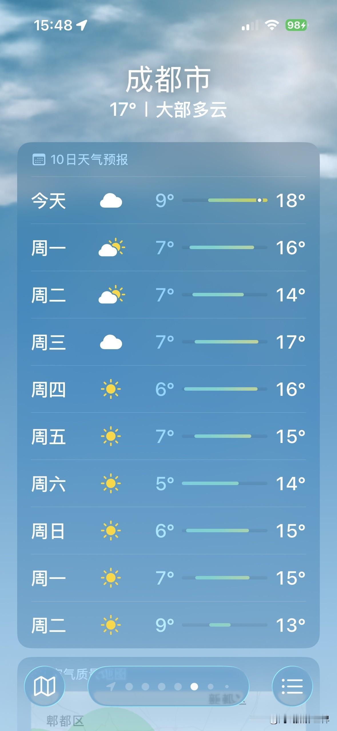 超级好消息！11月24日，四川省成都市，要出大太阳啦！而且，11月24日到12月
