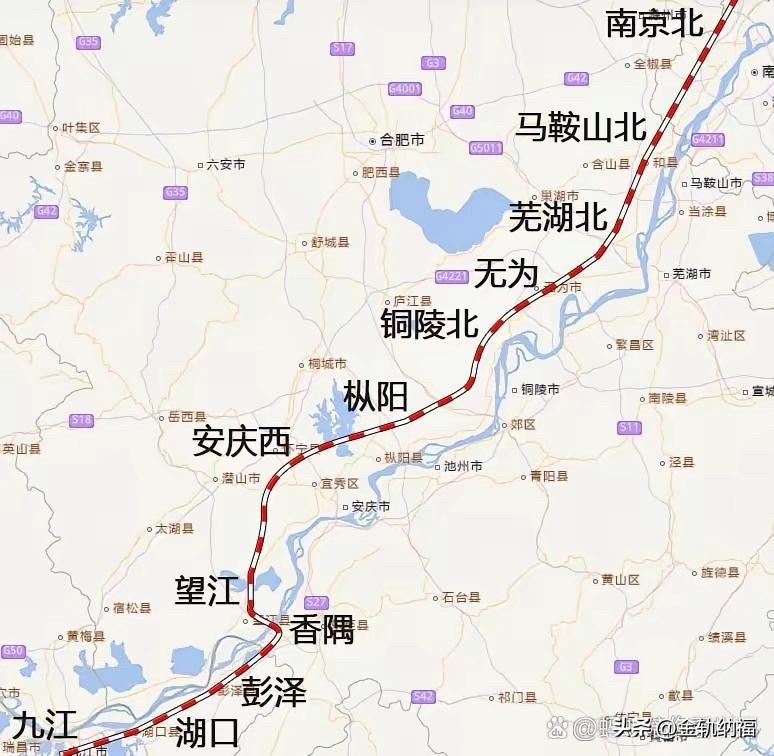安徽省发展改革委积极支持北沿江铁路规划建设，目前正结合全省“十五五”铁路项目统筹
