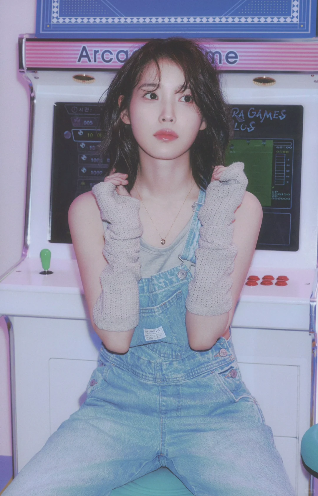 【IU】背带裤少女感拍照📷