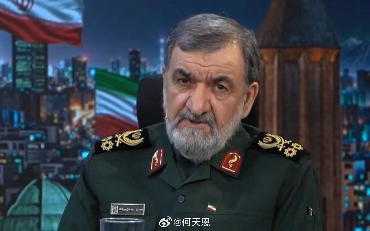 伊朗伊斯兰革命卫队高级官员穆森·雷扎伊：美国根本不明白自己面对的是谁。一旦我们开