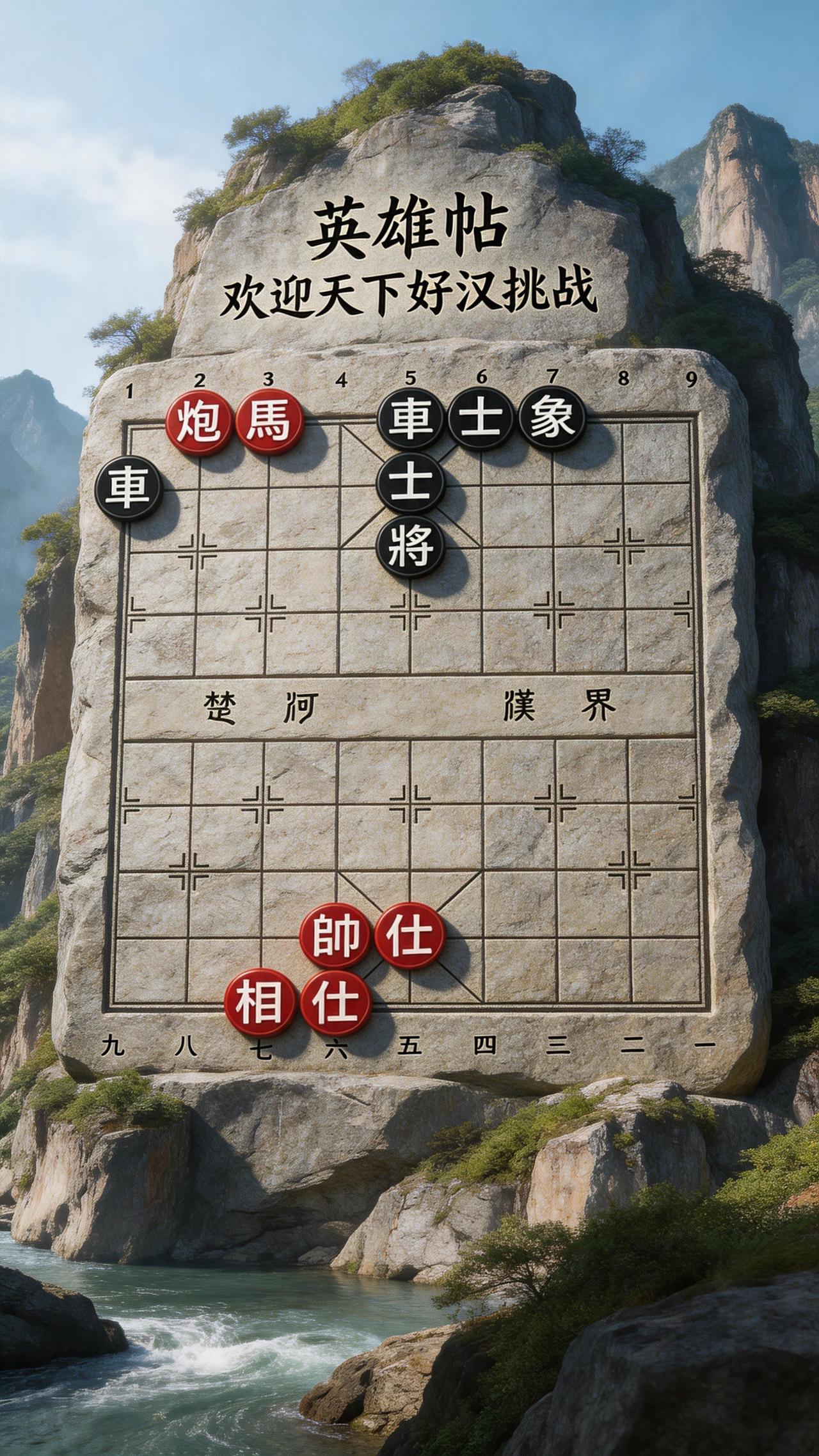 象棋残局 喜欢象棋关注我