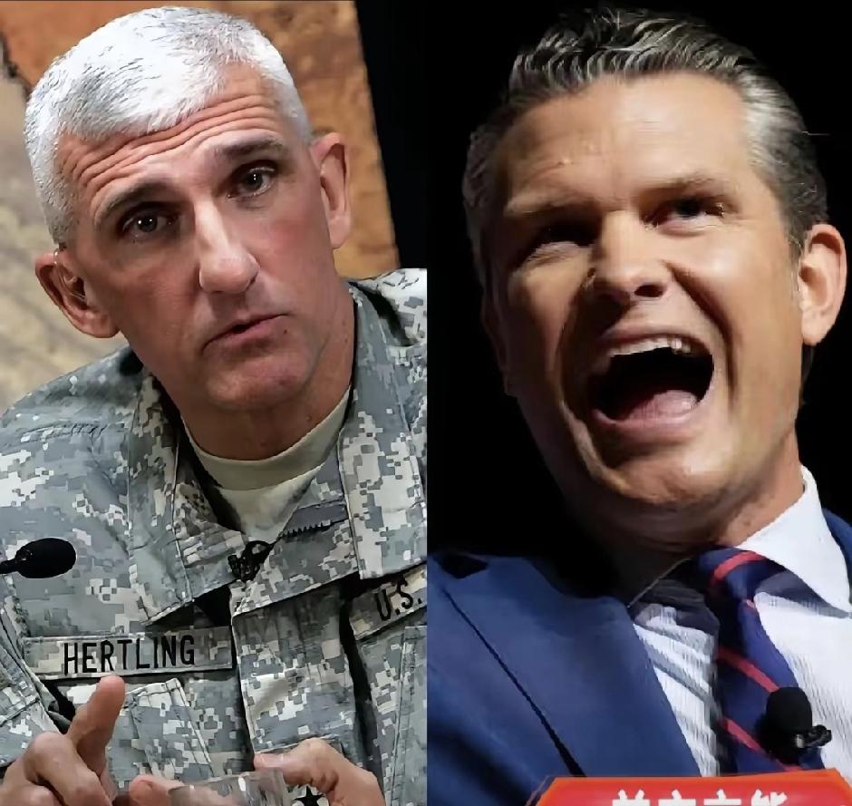 美国陆军中将马克·赫特林公开质疑国防部长赫格塞斯的合法性，称其召集全球将领的紧急