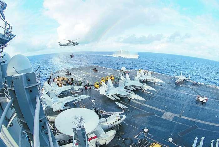 航母挺进中东 ，
伊朗收密报，
大战将启？

卡塔尔的美英驻军收到紧急撤离通知，