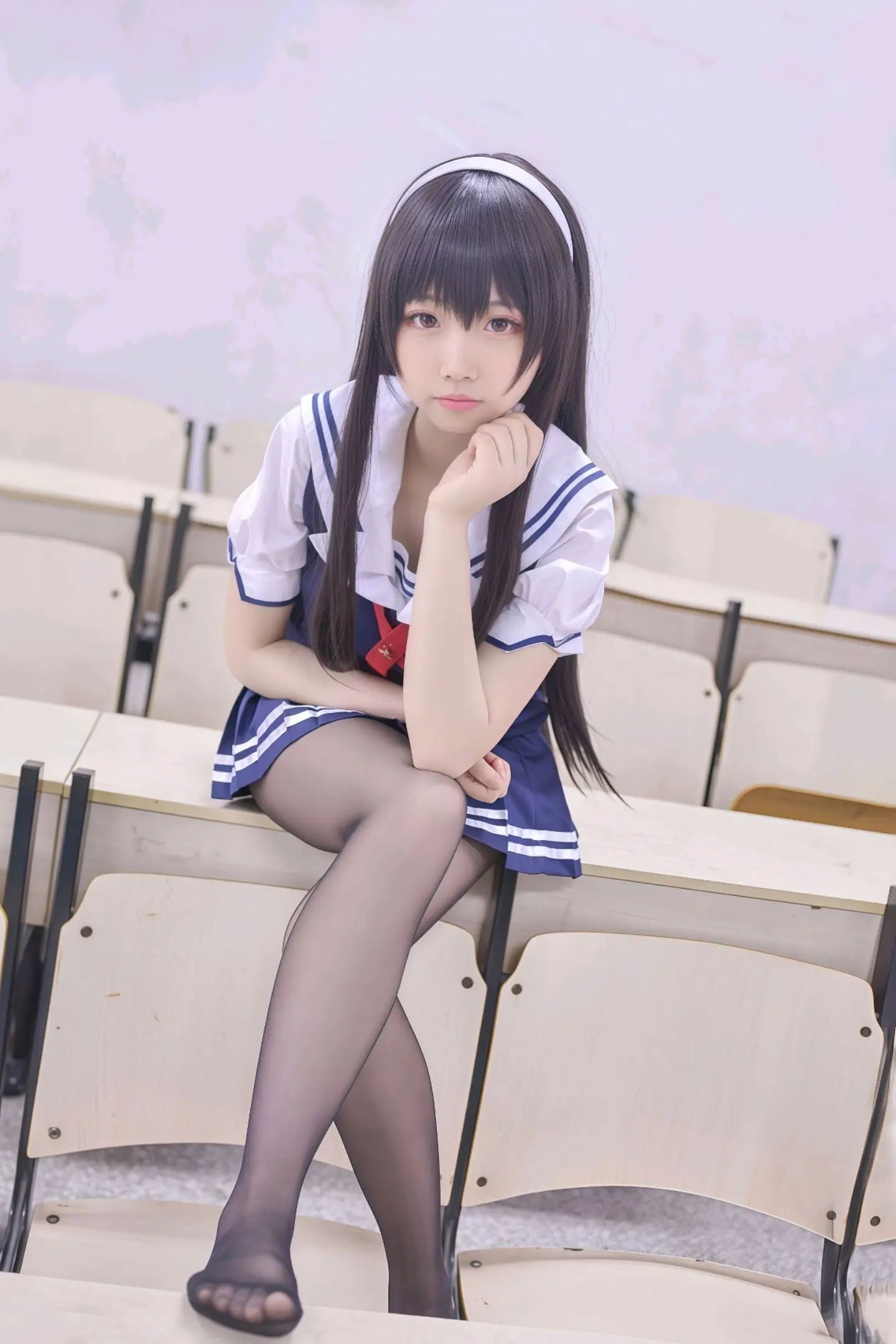 二次元美图 cosplay 高清图片 二次元动漫 你的jk女孩