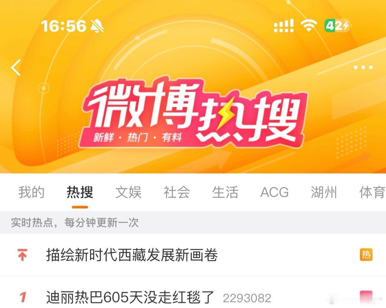 看出来大家都超期待迪丽热巴的红毯 ​​​