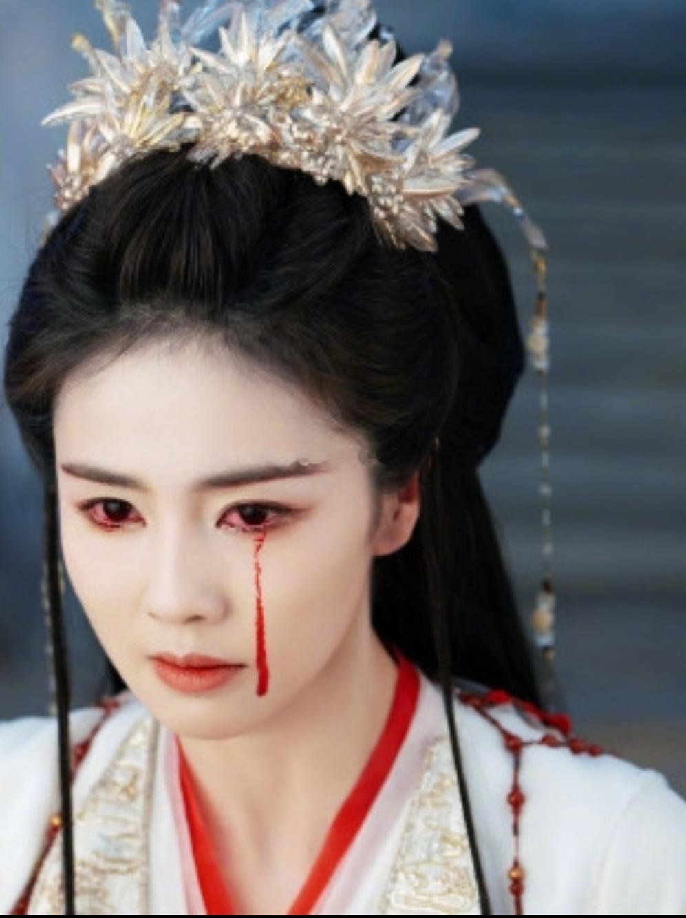 我已经很久很久很久很久没见过那么没有美感的剧照了 于正晒白鹿临江仙血泪照 ​​​
