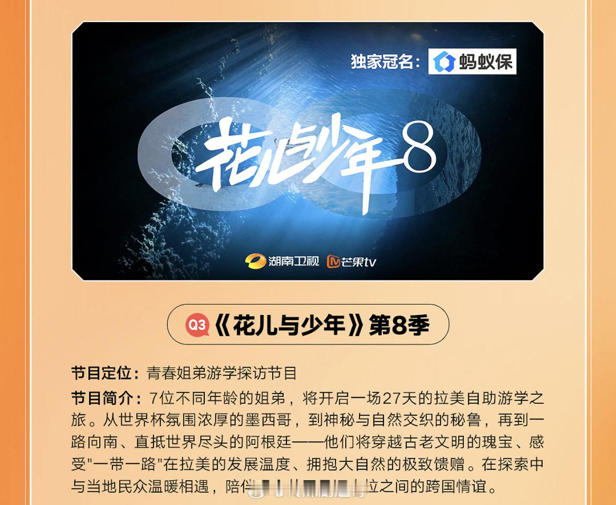 花儿与少年8完整阵容官宣嘉宾：吴君如、殷桃、林依晨、周冬雨、王可、邓为、王星越7
