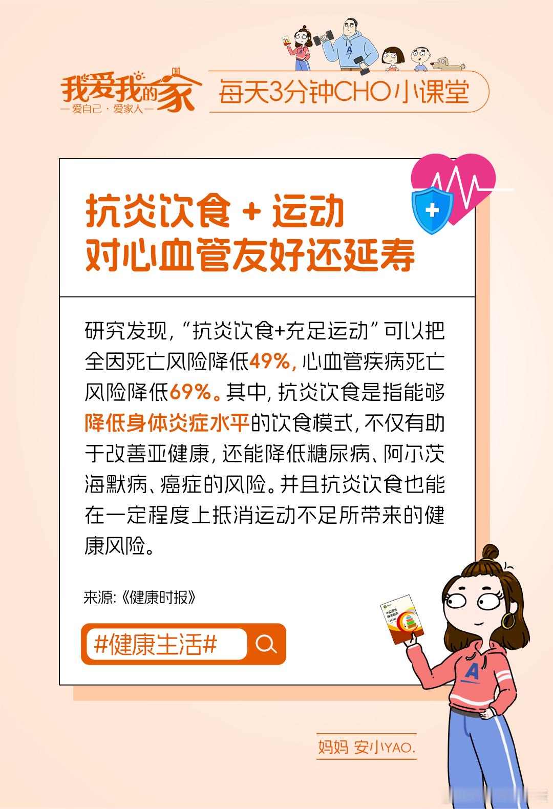 健闻登顶计划  🌈想要保护心血管，延长寿命，一定要同时做好这2件事：💖第一，