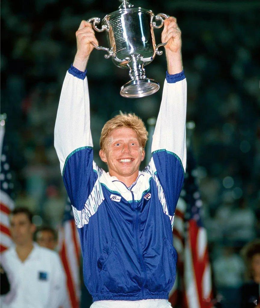 【贝克尔美网冠军奖杯以35万美元成交】贝克尔赢得的1989年美网奖杯以357,4