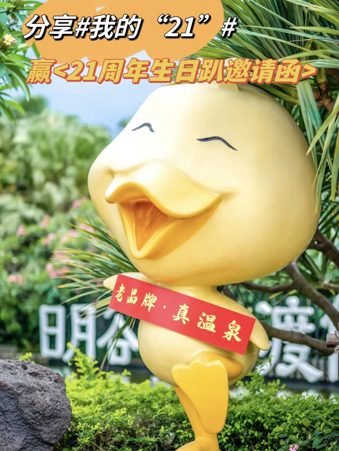我的21 | 分享故事赢日21周年生日趴邀请函