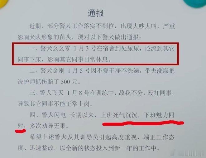 云南一警犬因上班没精神被通报批评 笑死[笑cry][笑cry][笑cry]不过你