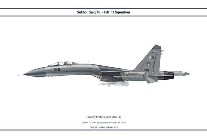 巴基斯坦空军（PAF）曾在20世纪90年代初期评估俄罗斯的“侧卫”（Flanke