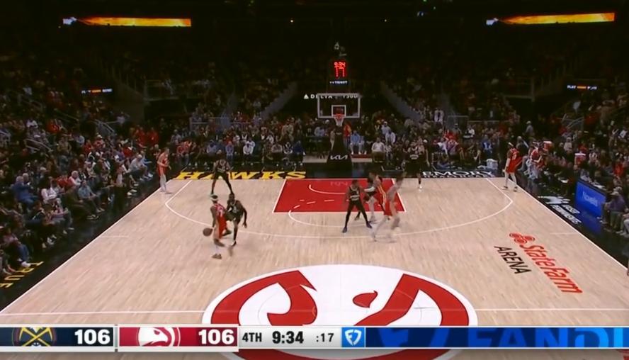 掘金第四节发力了，追平比分 