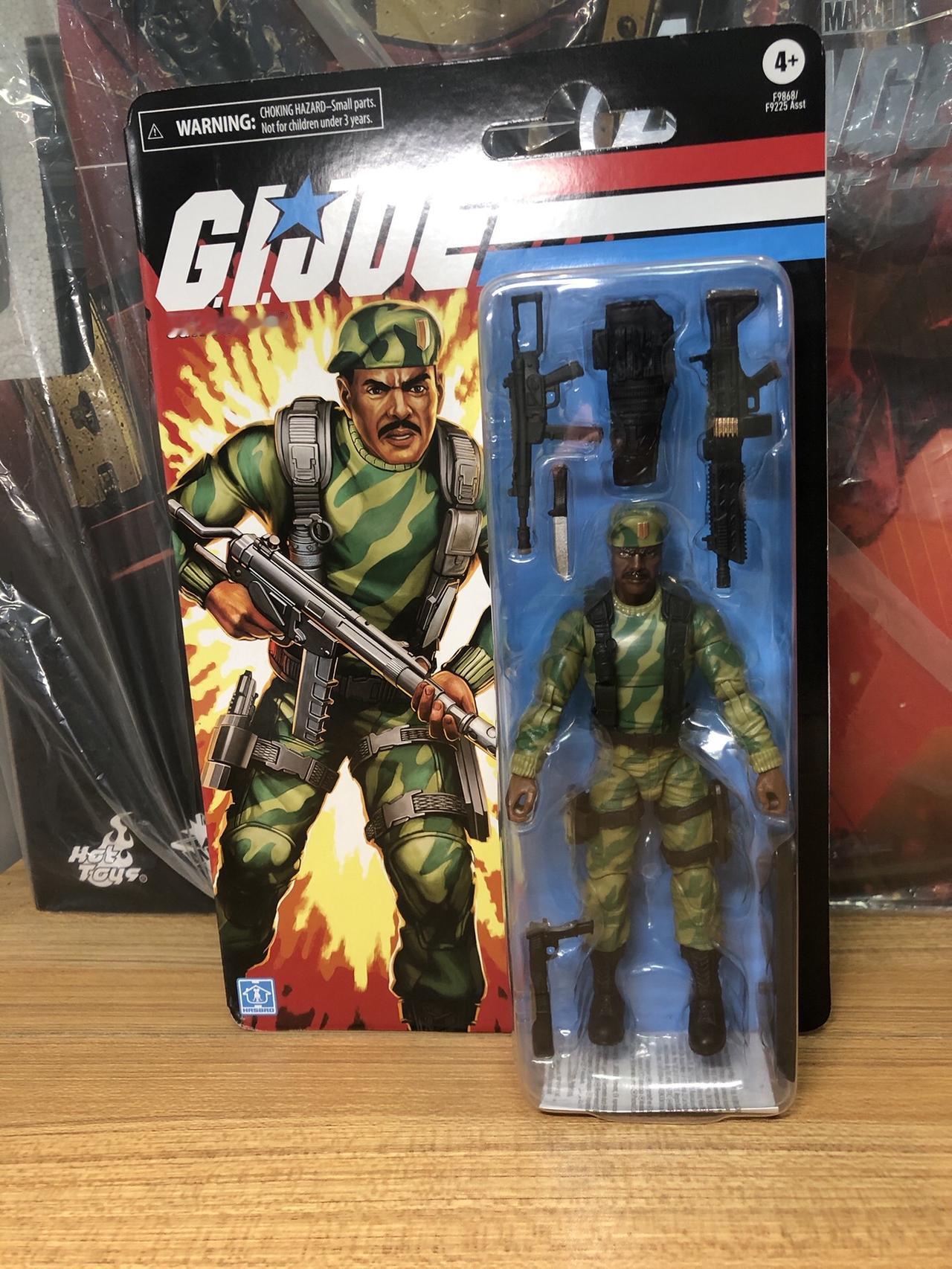 孩之宝 特种部队G.I. Joe复古挂卡 潜行者 玩具 特种部队 兵人