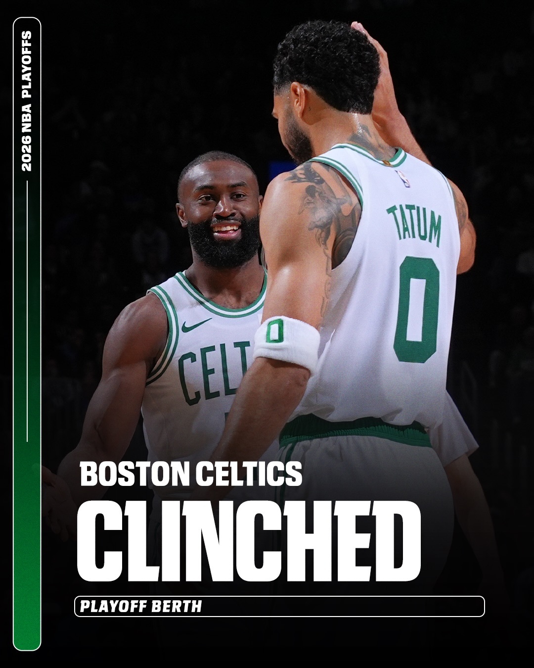 凯尔特人114-99战胜黄蜂锁定季后赛🔒塔图姆31分钟贡献32分5板8助1帽，