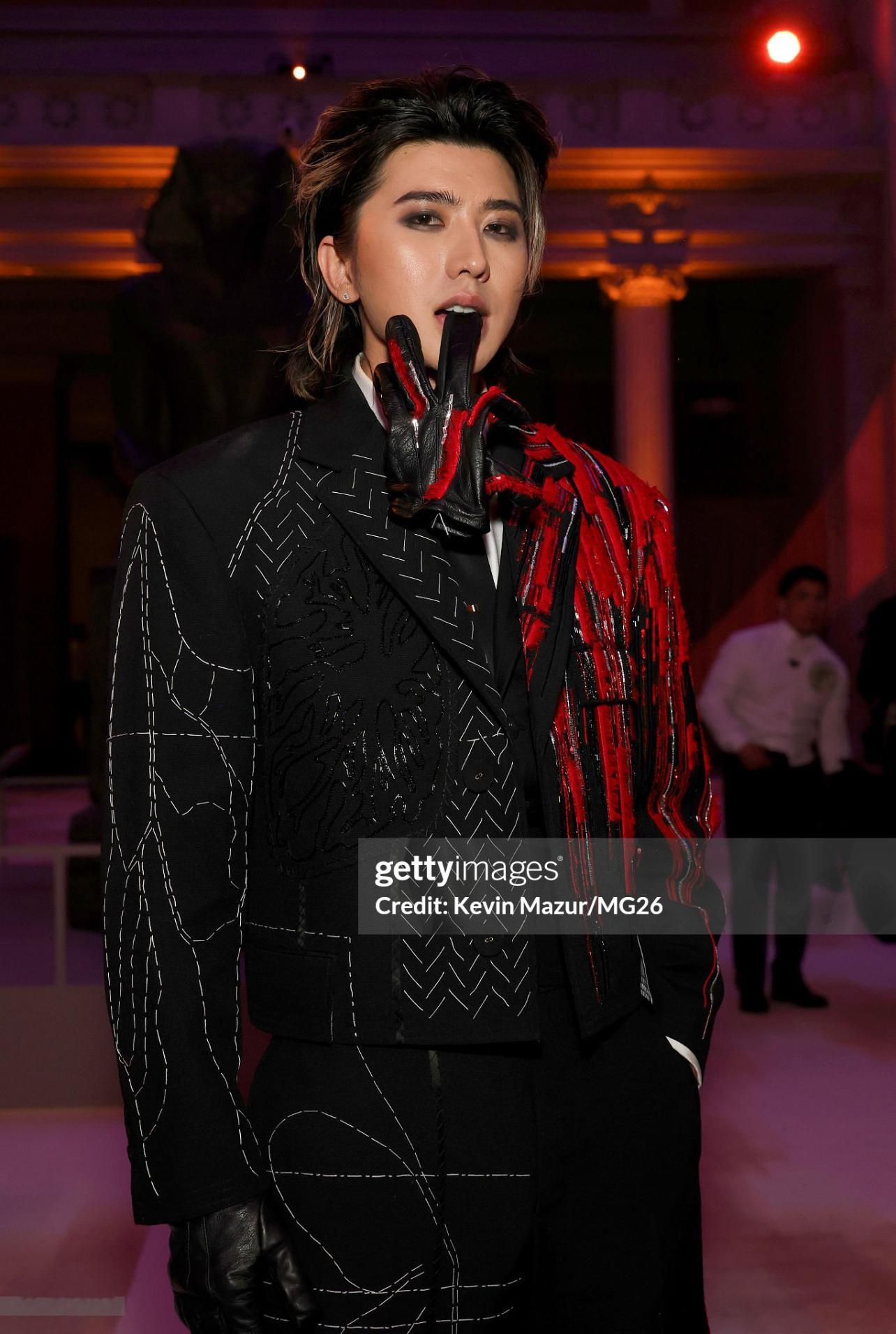 Gettyimages 镜头捕捉蔡徐坤权威内场生图❗️📸蔡徐坤MetGala蔡