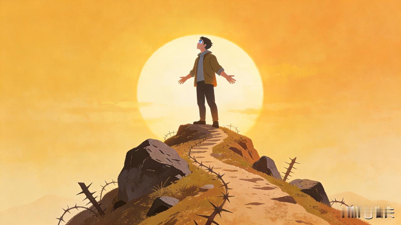 雪崖春信
 
寒崖之上，粉蕊裹着银纱静立，雪片轻吻桃枝，晕开一抹绛霞般的艳色。峭