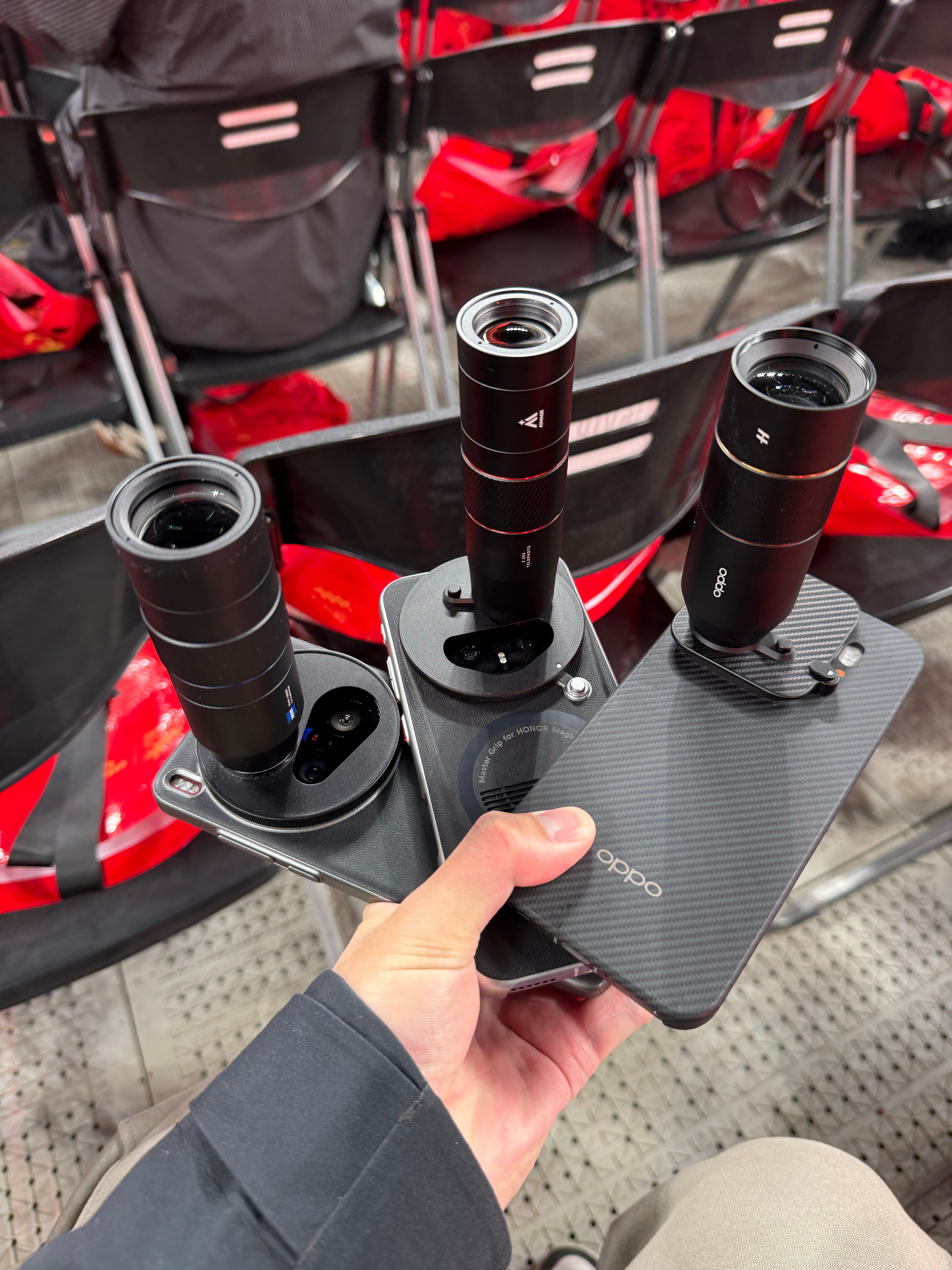 追觅之夜OPPO vivo 荣耀三部手机增距镜都在了演唱会神器，就在演唱会内实测