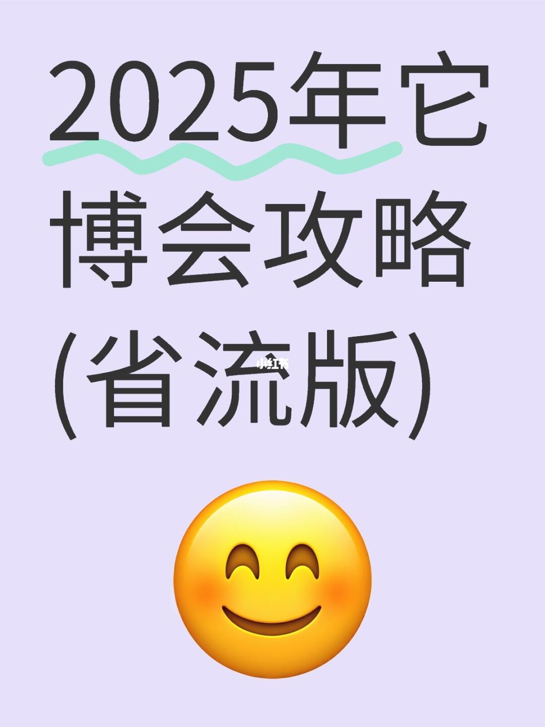 2025它博会攻略(省流版)