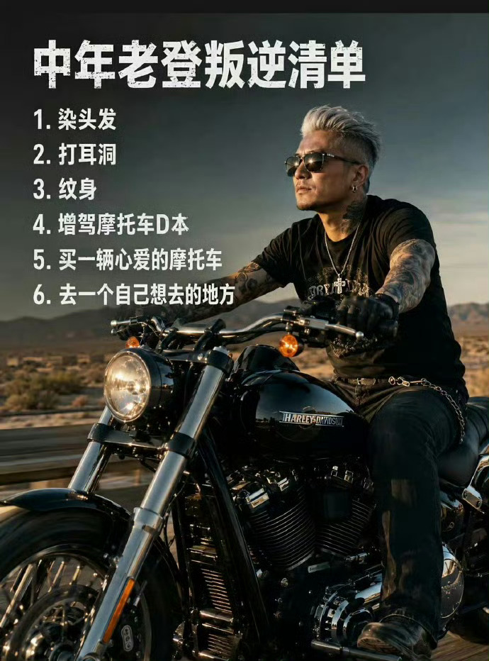 前五个没有任何兴趣，第六条一直没停过。如果说所谓“叛逆”是一种自己内心永葆少年感