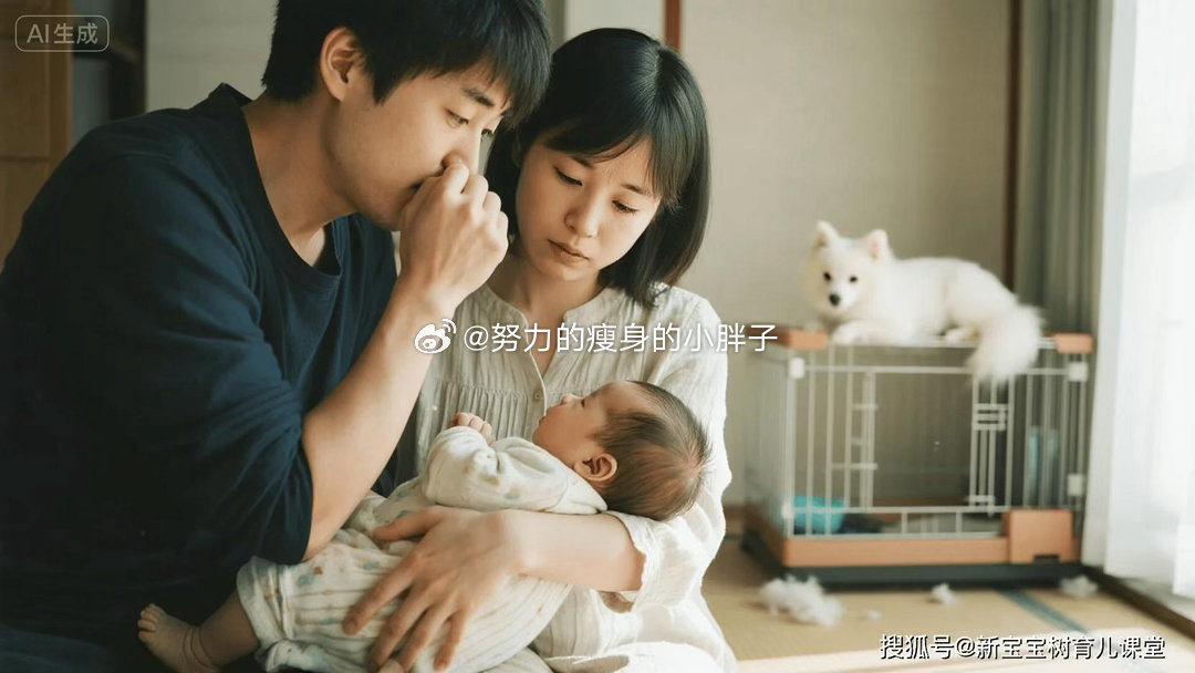 所以，有娃的家庭，真的不太建议养宠物呢，特别是娃很小的时候，就怕意外。这主人也是