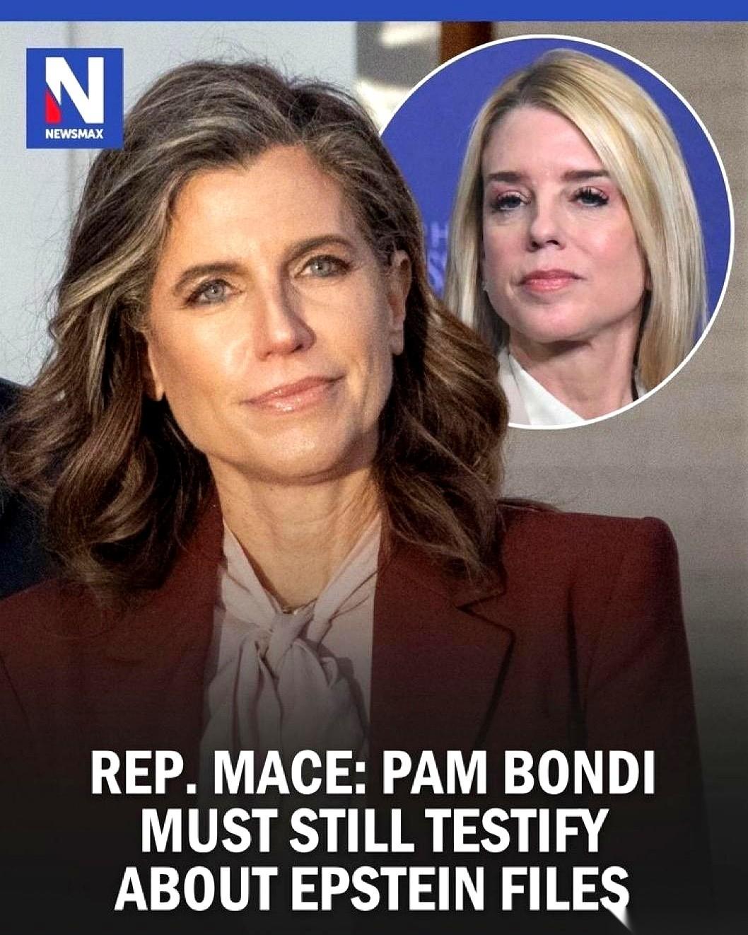 关于爱泼斯坦那些尘封的文件，离职从来不是一张免罪符。
众议员南希·梅斯把话挑明了