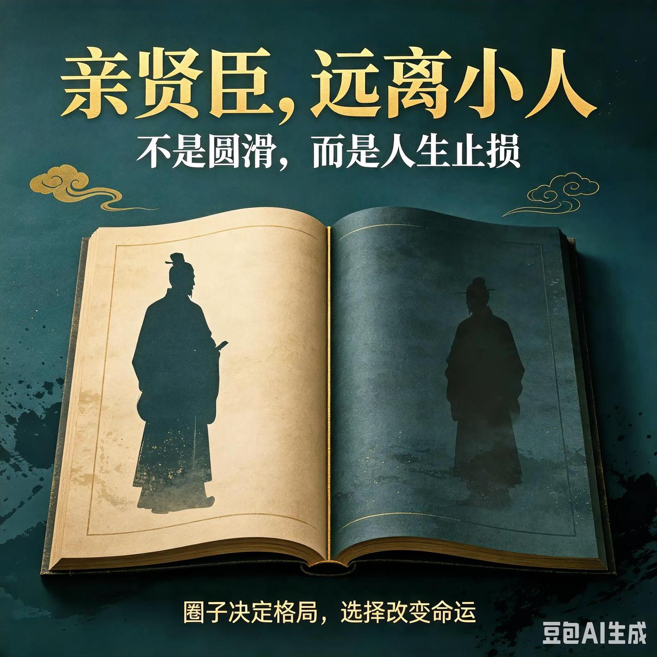 亲贤臣,远离小人,为什么?
古人说“亲贤臣，远小人”，放到今天，依然是普通人最该