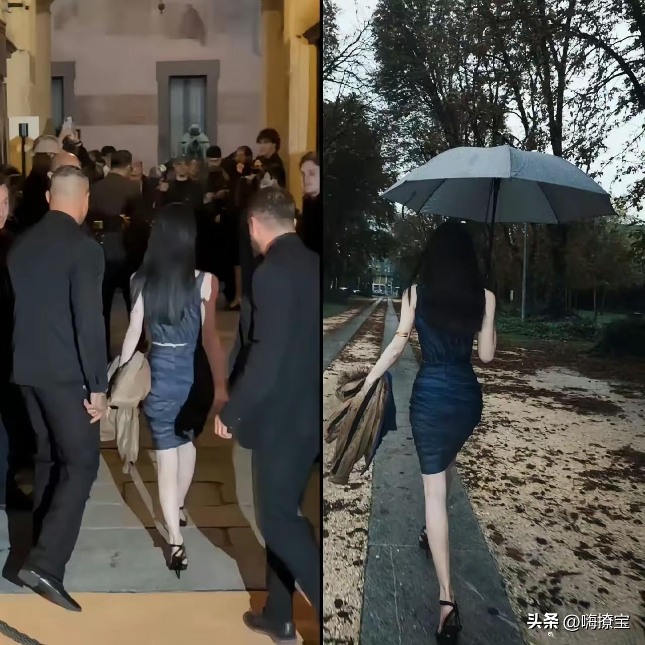 鞠婧祎的身高是不是一直被误解了
去了米兰也不是很矮啊
这保镖大叔应该不可能造假啊