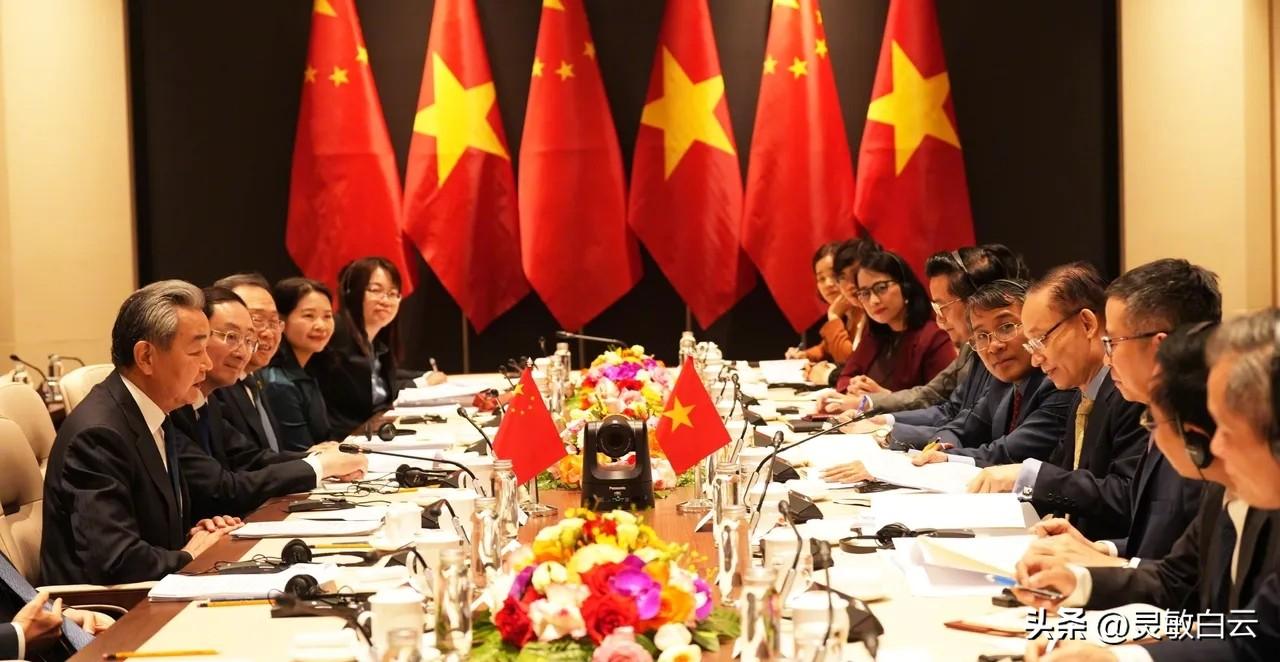 中国和越南谈妥了
当地时间3月15日，中国外交部长王毅在河内会见了越共中央政治局