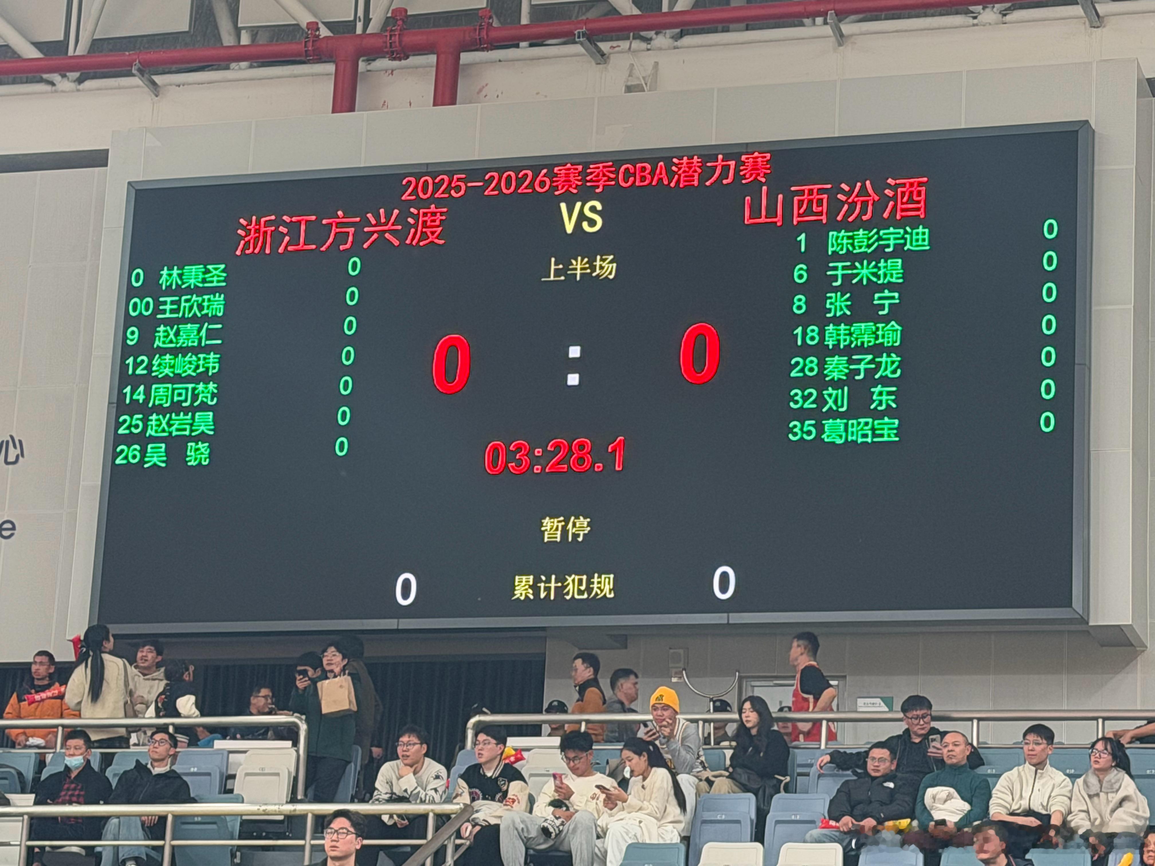 这真的是见证历史了，史上第一场潜力赛的名单出炉，有老有少，有高有矮，有点意思