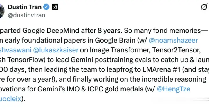 Gemini灵魂人物加盟xAI，马斯克亲自夹道欢迎！