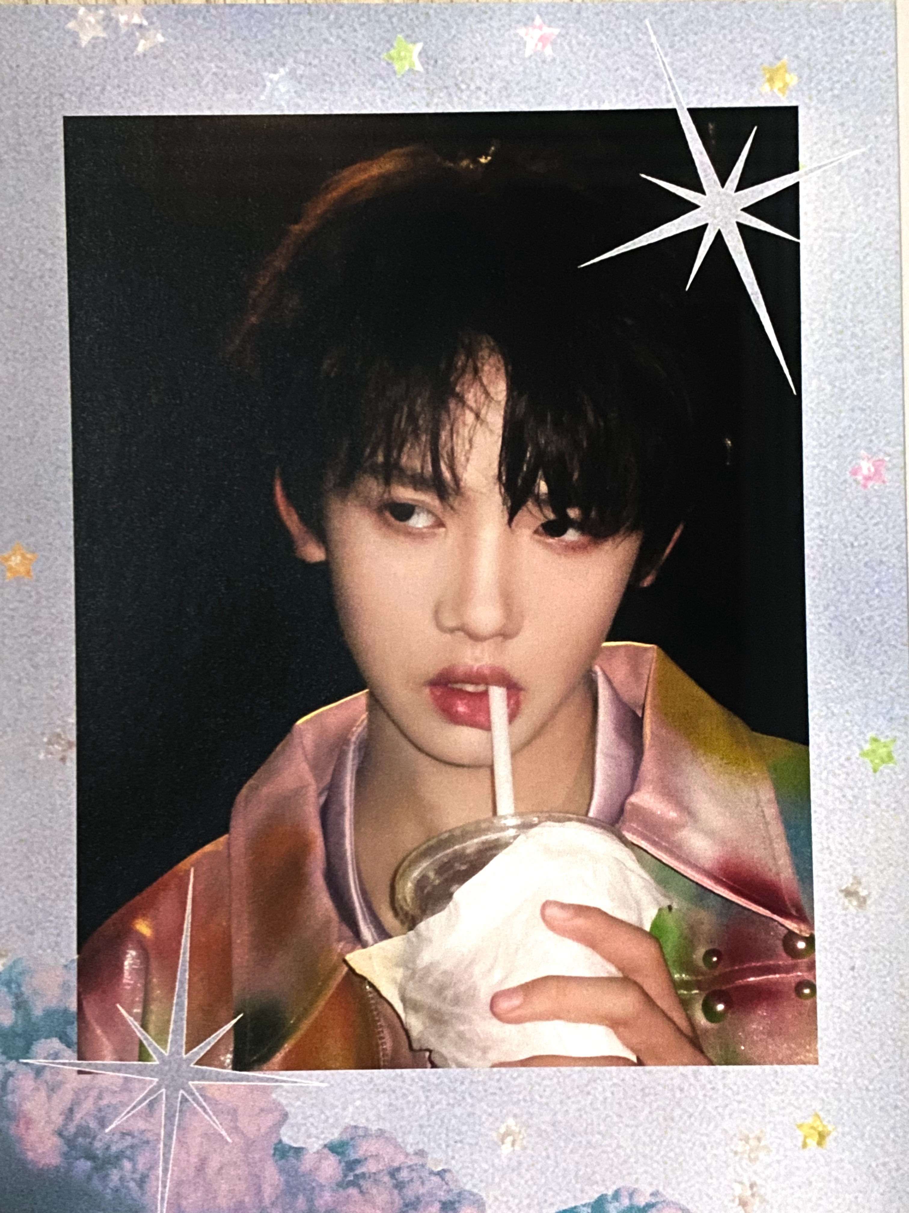 我永远恨筛掉这张的人 这张不当小卡想啥呢 少年美我孩子副歌C位 拍的明信片也是b