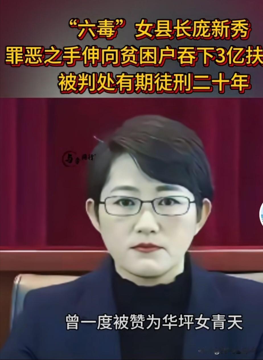 《“六毒”女县长庞新秀：从“女青天”到阶下囚》
 
夜色如墨，华坪县看守所的铁窗