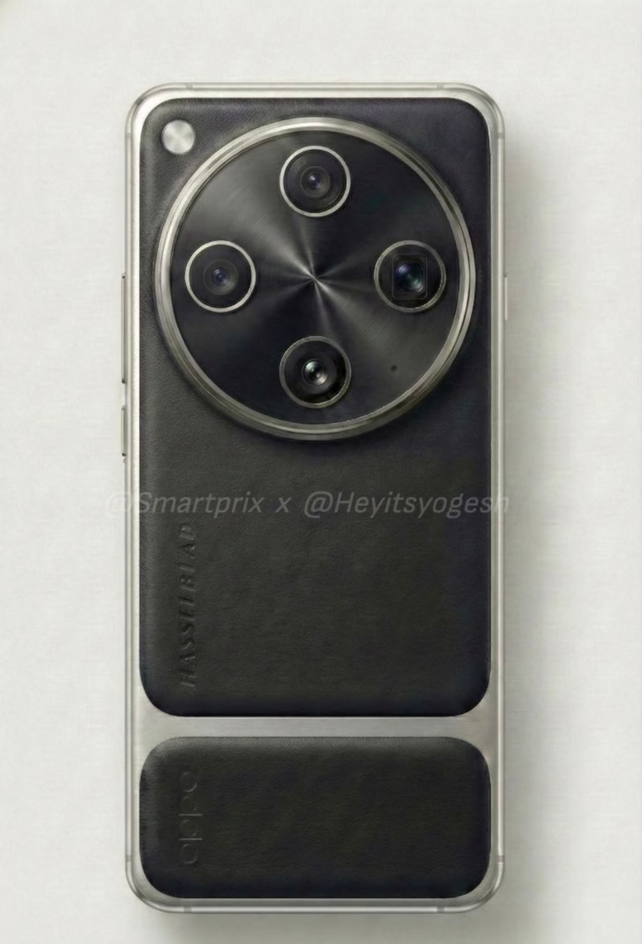 我真觉得如果 OPPO Find X9 Ultra 加了皮背板，是非常大胆的创新