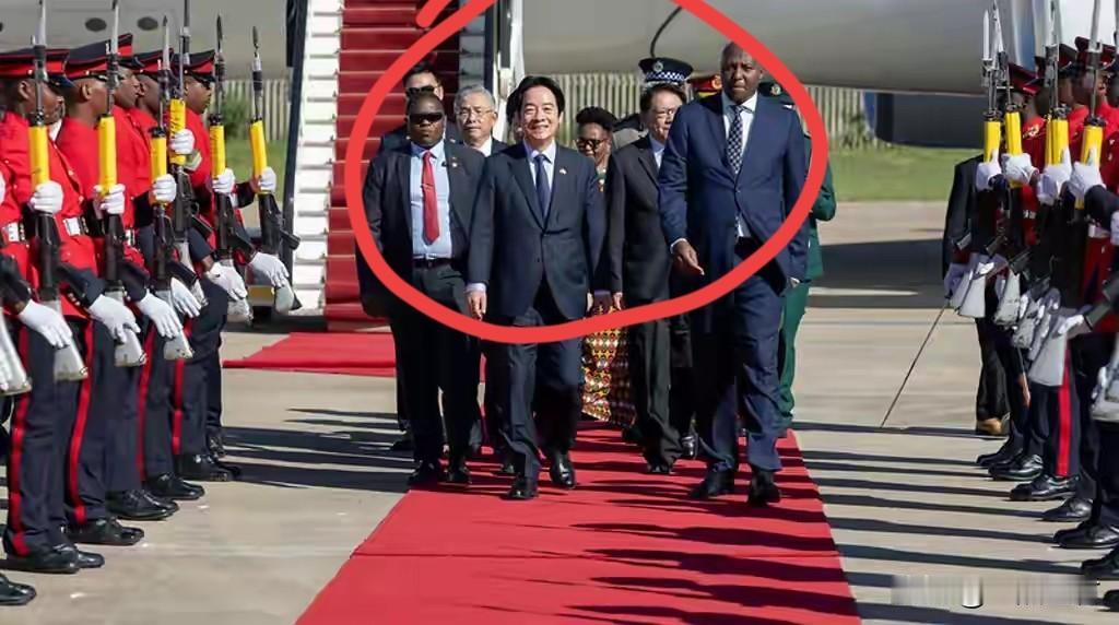 真的是，不到黄河不死心，不见棺材不落泪啊！

赖清德窜访斯威士兰！笑容满面春风得