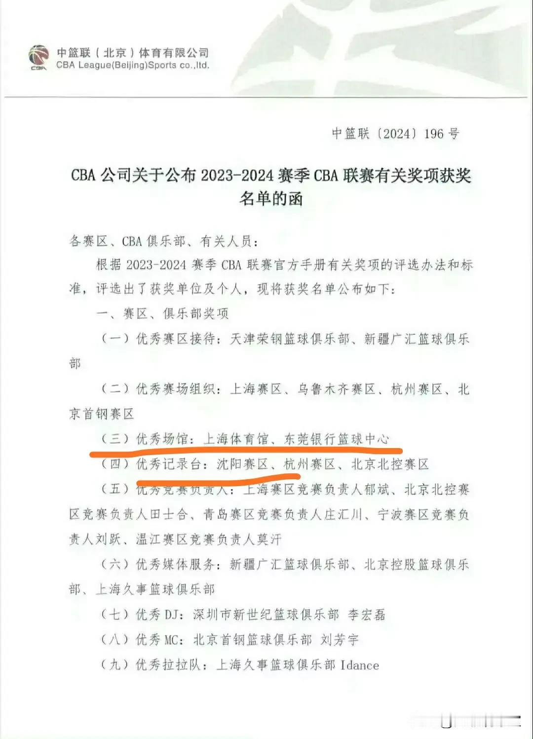 可惜了！辽宁男篮因为主场球迷扔水瓶被罚款5w，最终无缘CBA23～24赛季优秀场