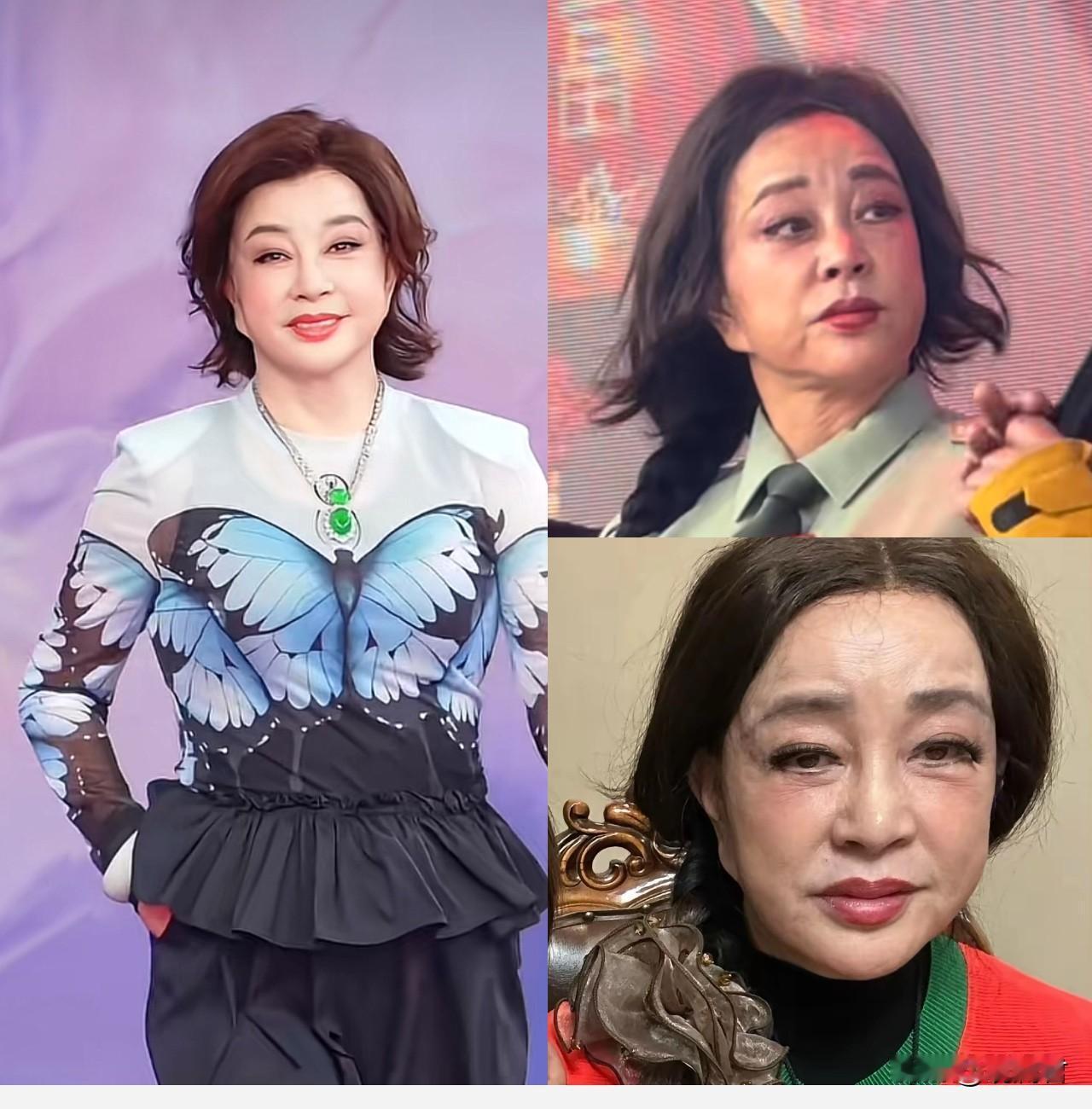 同一个刘晓庆，网图却千变万化，判若好几人，到底哪一个才是真实的刘晓庆。